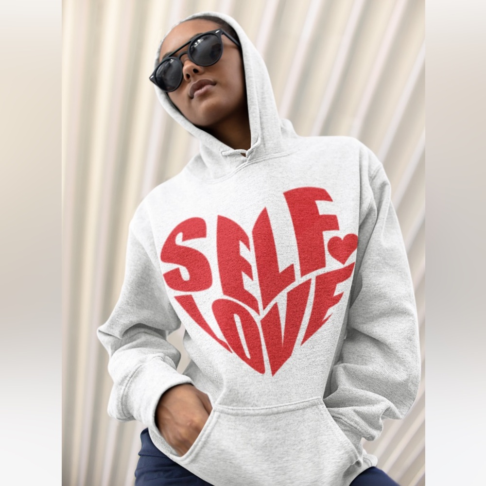 Custom Designed Self Love Clothing Hoodie
